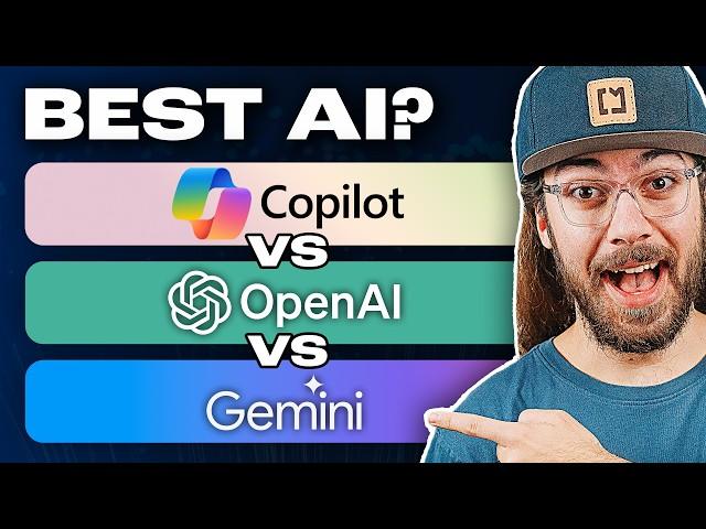 Which AI in 2024? ChatGPT vs. Gemini vs. Copilot