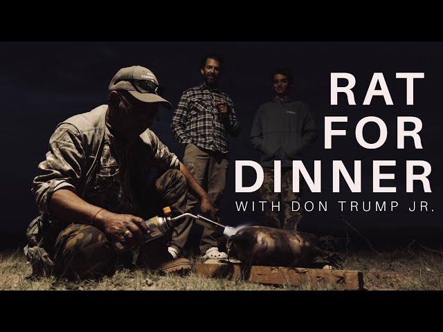 Don Trump Jr Eats a Rat in Mongolia