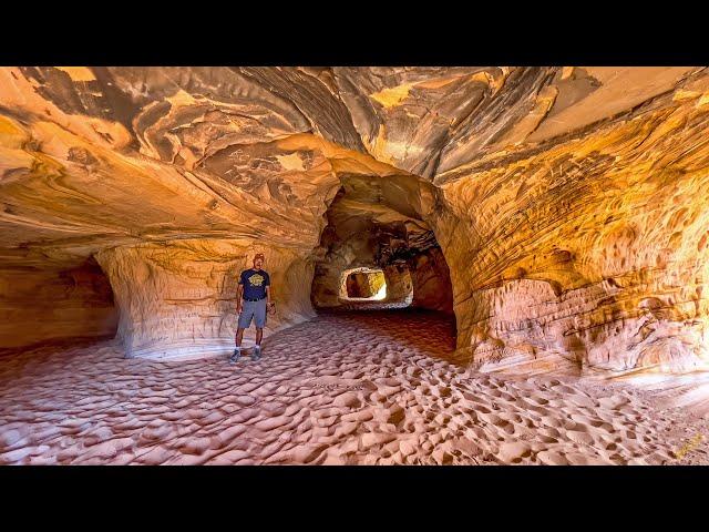 Amazing Travels - 2024 June 4 - Utah Adventures, Moqui Sand Caves, Belly of the Dragon