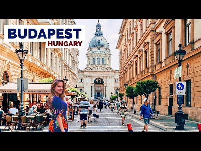 Budapest, Hungary  - The Most Impressive City Of Europe - 4K-HDR 60fps Walking Tour