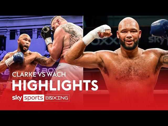 HIGHLIGHTS! Frazer Clarke vs Mariusz Wach | Heavyweight clash ⭕