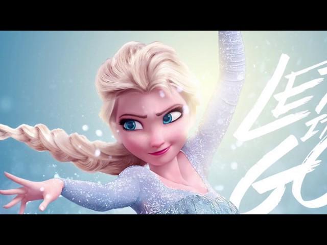 FROZEN - LET IT GO WITH ( LYRICS)  - BY MUSICAL TWIRL