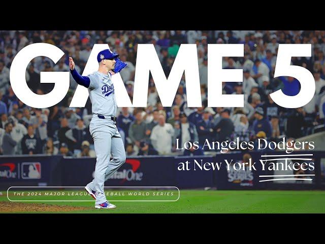 World Series FULL GAME 5 Highlights: Los Angeles Dodgers at New York Yankees