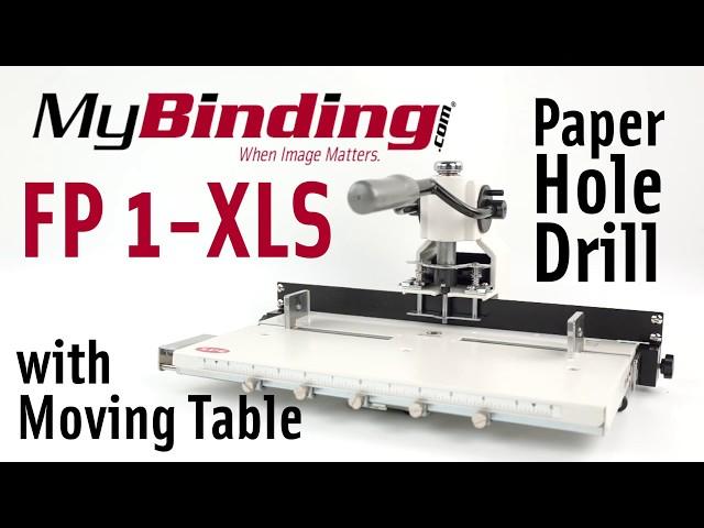 MyBinding FP 1 XLS Paper Hole Drill with Moving Table