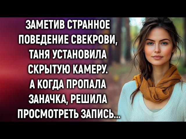 Заметив странное поведение свекрови, Таня установила камеру. А решив просмотреть запись…