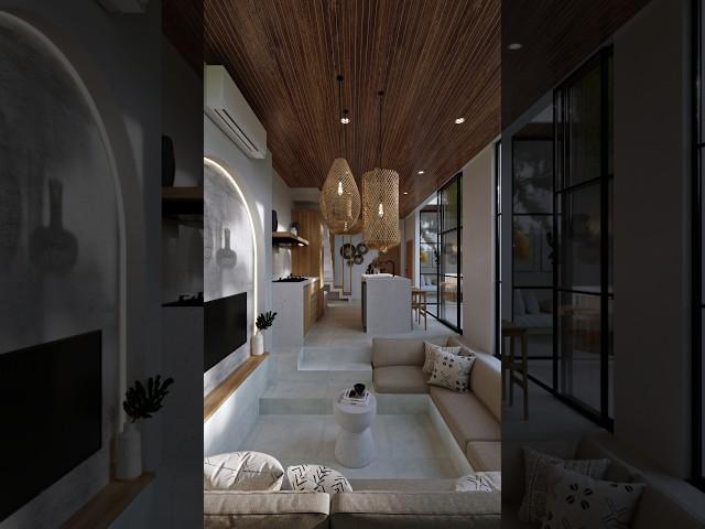 Don't miss out on this 2024 interior trend: flawless Bali-terranean living area! #housedesign
