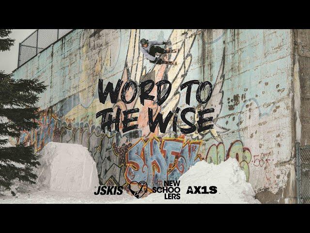 Word To The Wise - A Short MTL Street Skiing Film