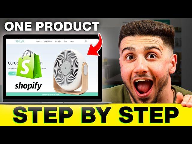 How to Create a Single Product Shopify Store in 2024 (Step By Step)