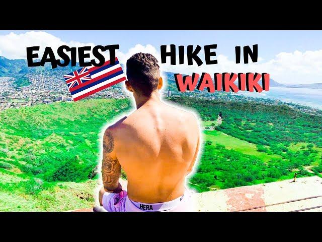 The easiest hike in Waikiki!!! Diamond Head is a must do!!!