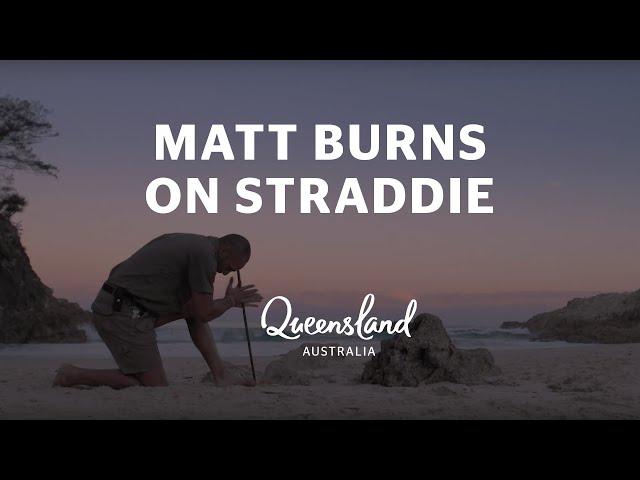On North Stradbroke Island with Matt Burns, where life is beautiful one day and perfect the next