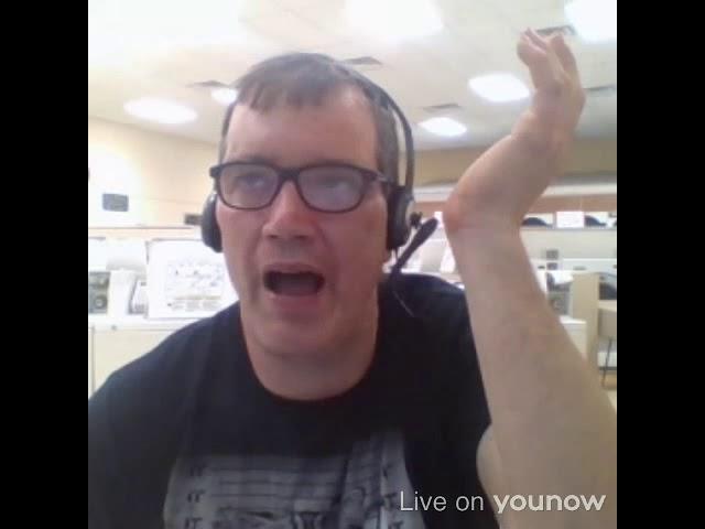 LIVE streaming Younow video that ALMOST GOT MY ASS HOLE ARRESTED in the DAMNED LAUNDROMAT!