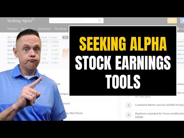 Seeking Alpha Review: Stock Earnings Reports