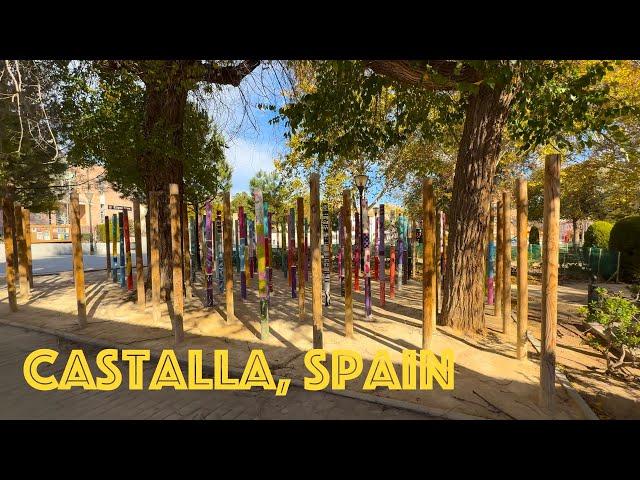 Relaxing at Parc de Playmobil in Castalla | A Peaceful Escape in Spain's Scenic Town in 4K