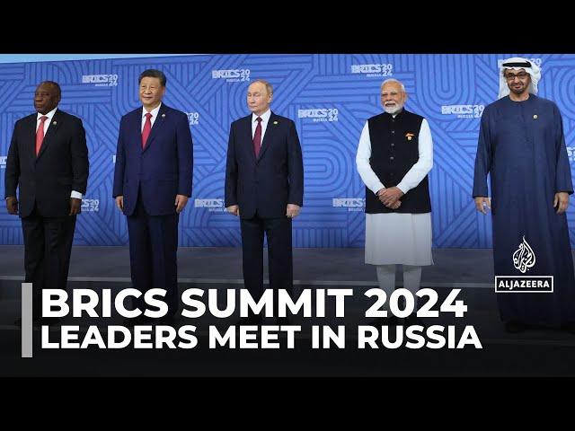 BRICS leaders meet in Russia: Summit in Kazan is first to include new members