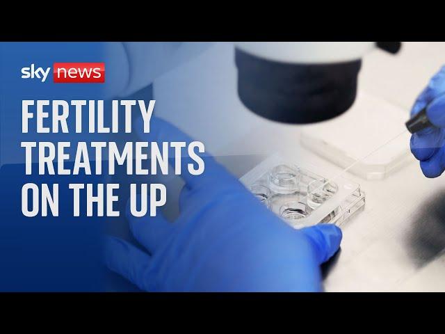 Fertility treatments on the up, but not via the NHS