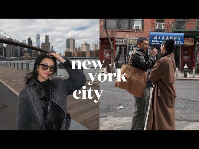 NYC Vlog: exploring nyc, best food spots, cafe hopping ️