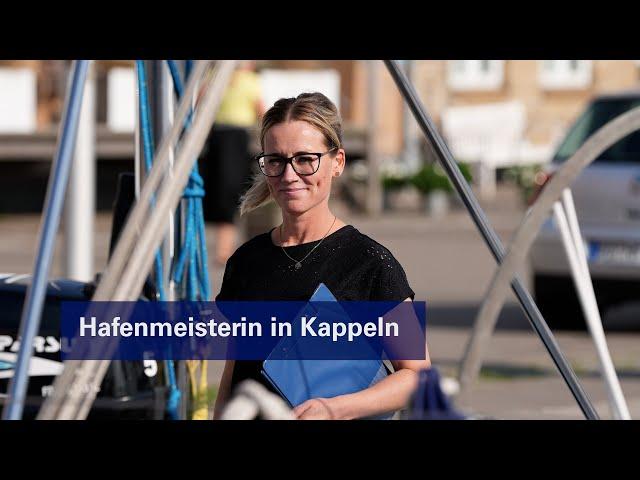 Traumjob am Wasser? Annemarie Münsterberg ist Hafenmeisterin in Kappeln