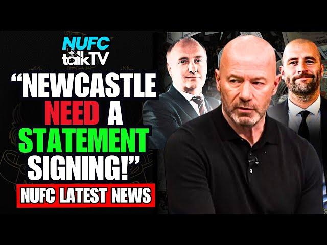  "It WOULD be EMBARRASSING!" Alan Shearer criticizes Newcastle's Lack of Transfers! 