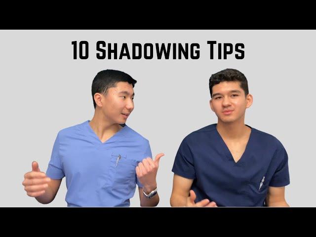 Tips and Advice for Shadowing a Physician