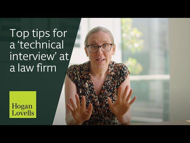 Top tips for a 'technical interview' from a partner