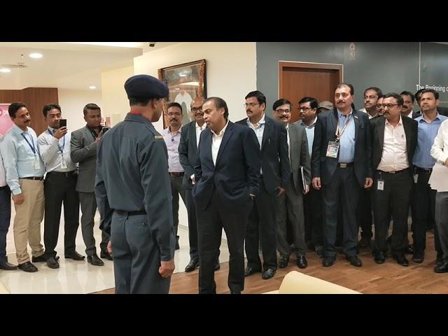 Mukesh Ambani visit in Kolkata Jio Godrej Office