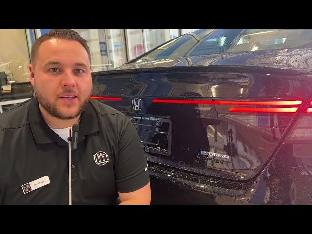 This new 2024 Honda Accord Hybrid Sport-L has some amazing features!