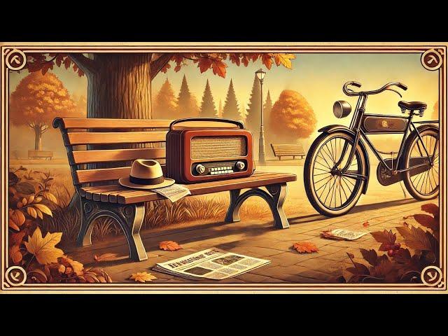 Vintage Radio Broadcast: Fall's A Comin' - 1940s Music and Autumn Vibes | Relaxing Fall Background