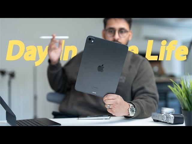 Replacing my Laptop with the iPad Pro - A REAL Day In the Life