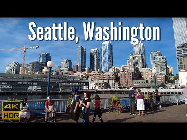 Seattle Washington - Downtown - 4k Walking Tour