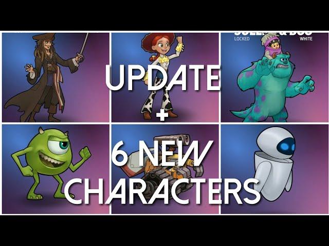 Disney Heroes Battle Mode UPDATE / 6 NEW CHARACTERS - Android/iOS