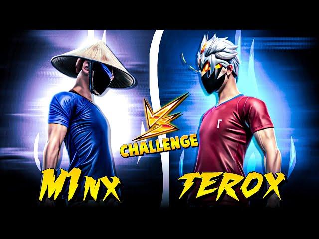 TEROX FF VS  M1NX | Controversial Battle  | 2 Mobile Legends In One Frame 