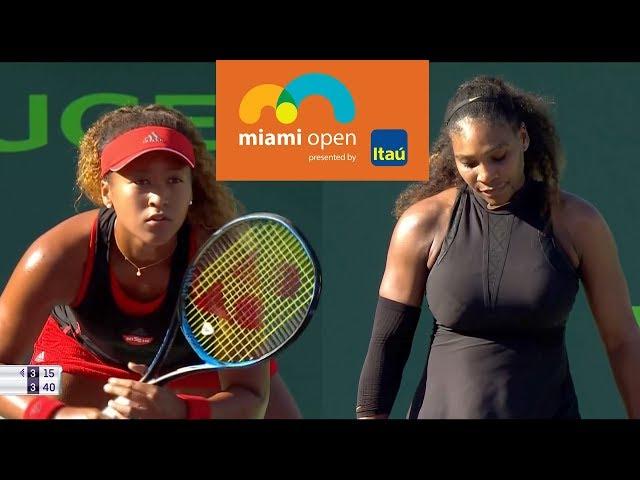 Williams vs Osaka Full Highlights / Miami Open 2018 / Round of 128