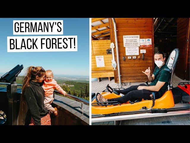 Exploring Germany's Black Forest! Toboggan Ride, Triberg Waterfalls, Baden-Baden's Funicular & More!