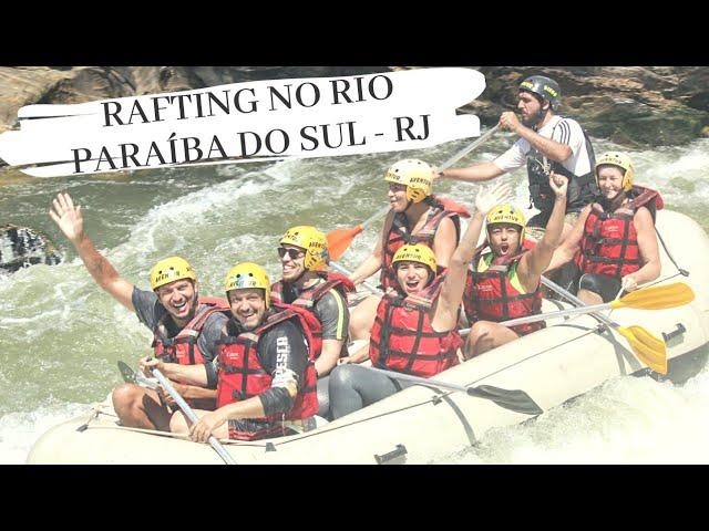 RAFTING NAS CORREDEIRAS DO RIO PARAÍBA DO SUL EM SAPUCAÍ - RJ - #espalhedicas