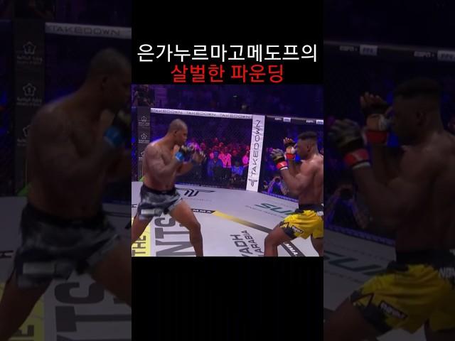 헤난 페레이라 박살내는 은가누...