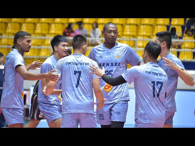 ไฮไลท์ | กองทัพอากาศ vs. วิทยาลัยบัณฑิตเอเซีย | ชิงชนะเลิศ ถ้วย ก.ชาย | 25-05-68