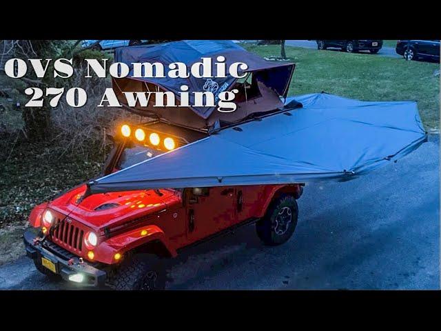 OVS Nomadic 270 Awning Install