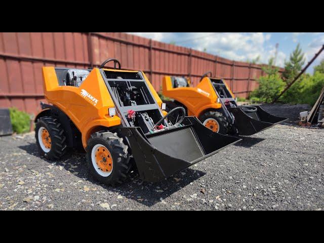 Мини погрузчик / мини трактор НАНУК. Обзор комплектаций. Mini loader for home and garden