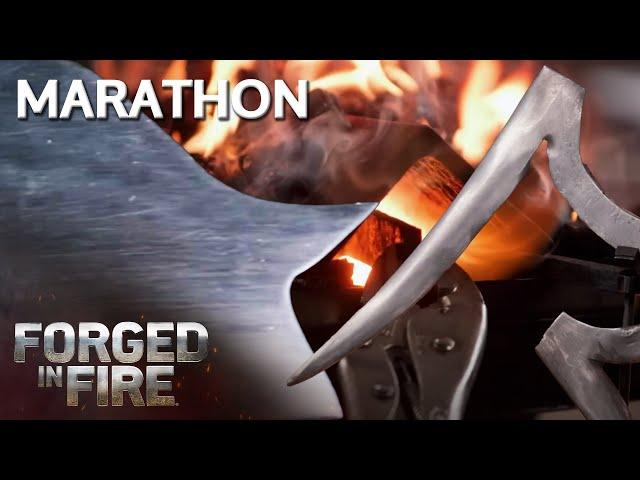 Insanely Sharp Blades Go Head-To-Head *Marathon* | Forged in Fire