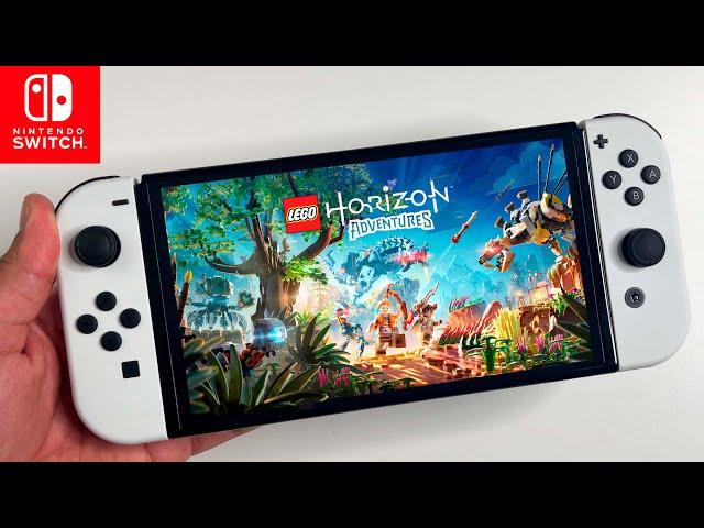 Lego Horizon Adventures on Nintendo Switch OLED Gameplay