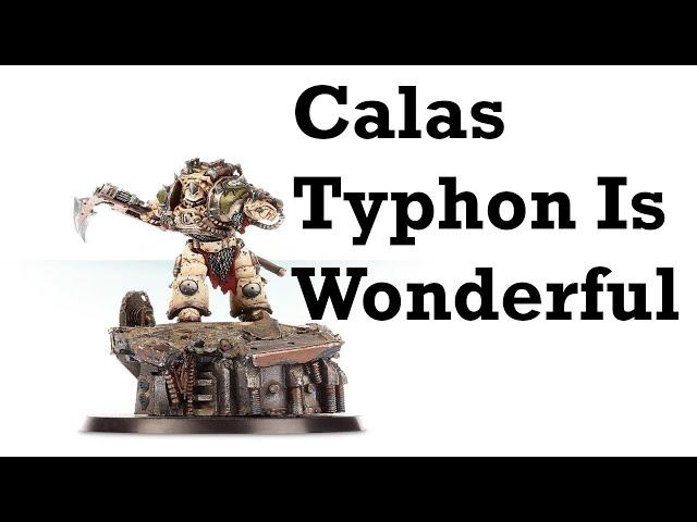 The Warhammer HORUS HERESY Calas Typhon: First Captain of the Death Guard Is Simple And GORGEOUS