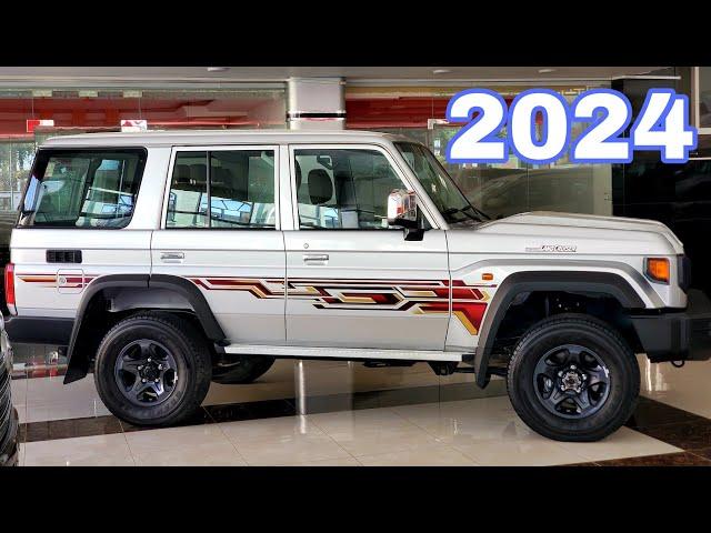 Just arrived  2024 Toyota Land Cruiser “ 70series “ long wheelbase version “ with price “