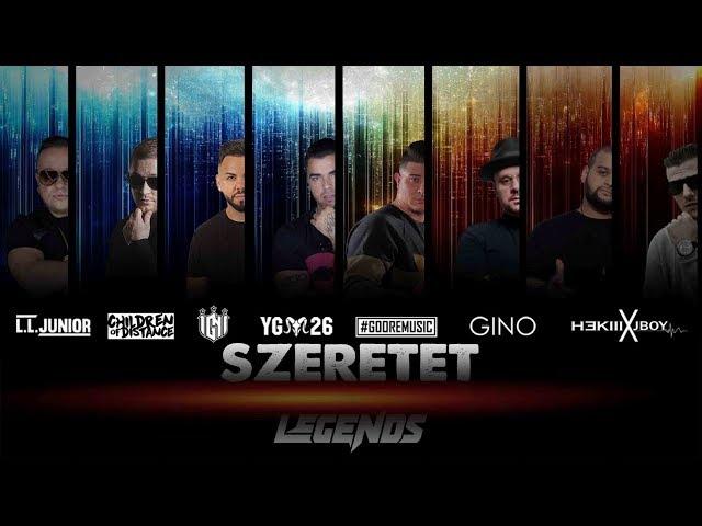 IGNI-L.L.JUNIOR-HORUS-YOUNG G-GOORE-GINO-HEKIII-JBOY (Legends) - SZERETET ( Official Music Video )