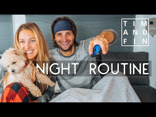 RV Night Routine - Tim and Fin