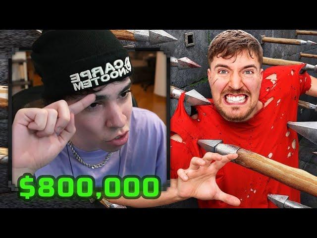 SPREEN REACCIONA AL RETO MAS DIFICIL DE MRBEAST