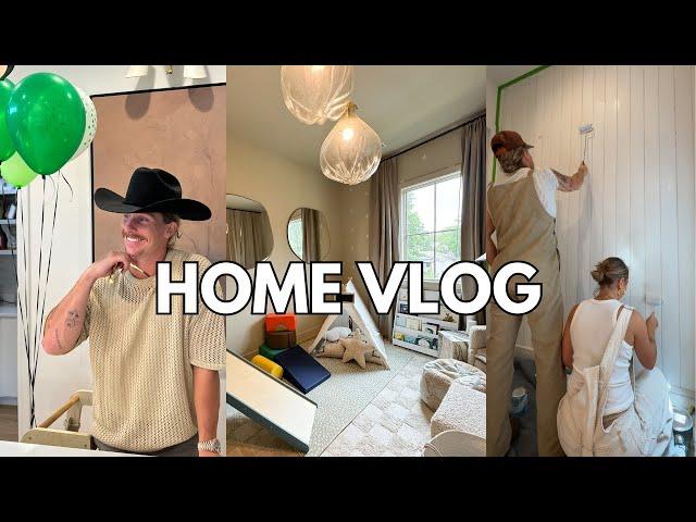 VLOG: Cabin Tour & Vision! Home Updates, Toddler Room Re-Do, Feeling Grateful | Julia & Hunter