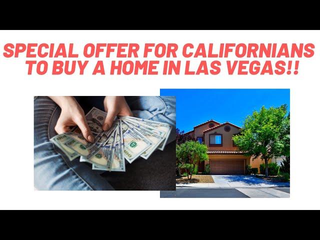 GET 1% OF YOUR HOME PURCHASE IN LAS VEGAS!!