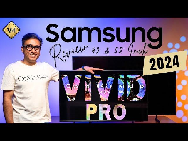 Samsung Crystal 4K Vivid Pro TV | Samsung Crystal 4K Vision Pro TV | Best TV 2024