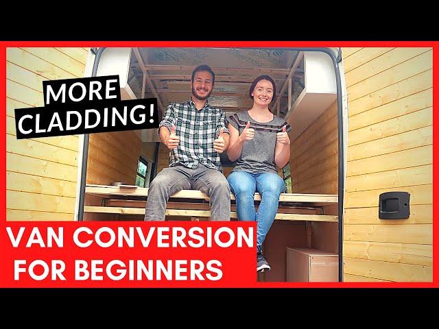 Installing Cladding to our Van | Beginner Van Conversion Series UK