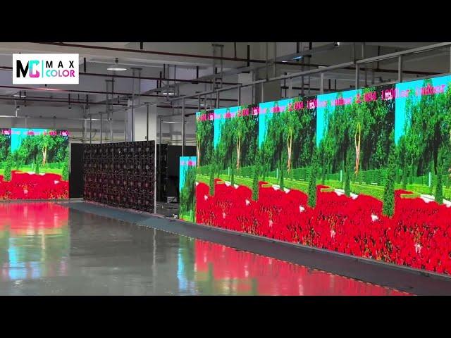 Maxcolor LED Display Factory 1000x500mm Indoor Front Desk Service P2.6 LED Screen